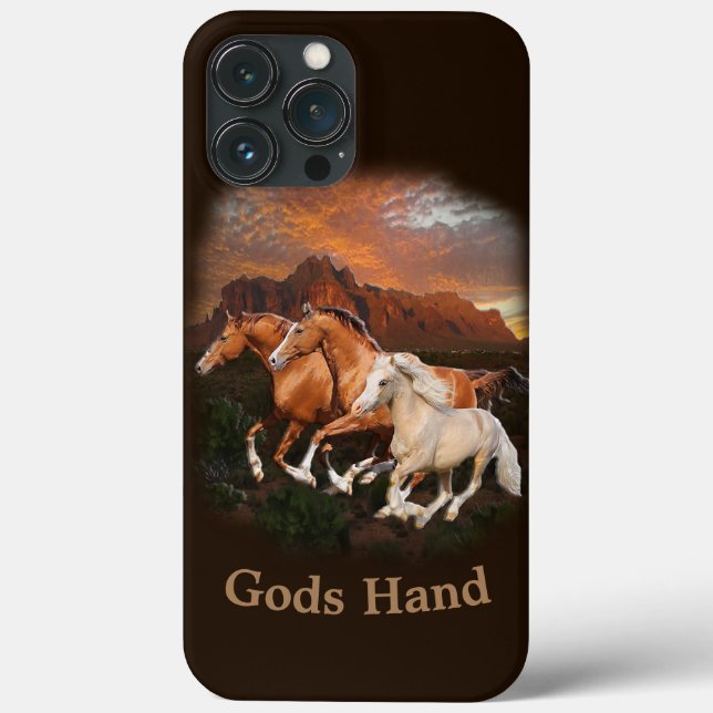 Funda De Case-Mate Para iPhone Caballos salvajes de Arizona (Reverso )