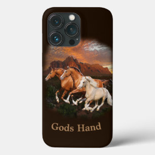 Funda Para iPhone 13 Pro Caballos salvajes de Arizona