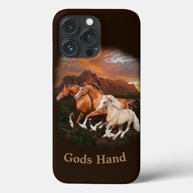 Funda De Case-Mate Para iPhone Caballos salvajes de Arizona (Reverso )