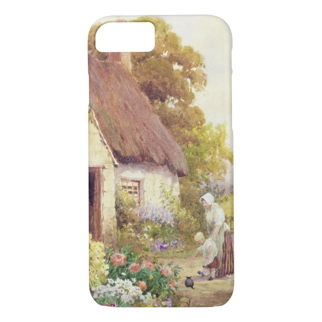 Funda De Case-Mate Para iPhone Cabaña del país (Reverso)