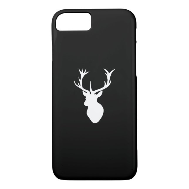 Funda De Case-Mate Para iPhone Cabeza blanca del macho (Reverso)