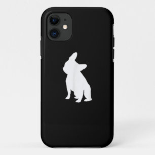 Funda Para iPhone 11 Cabeza de Bulldog francesa Tilt Apparel, cabeza fr