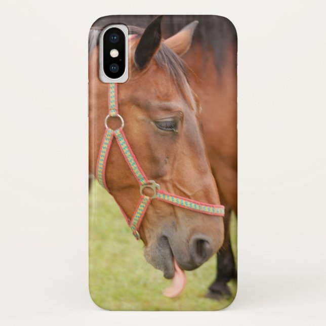 Funda De Case-Mate Para iPhone Cabeza de caballo 002 (Reverso)