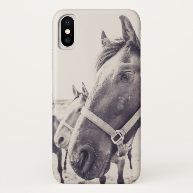 Funda De Case-Mate Para iPhone Cabeza de caballo 011 (Reverso)