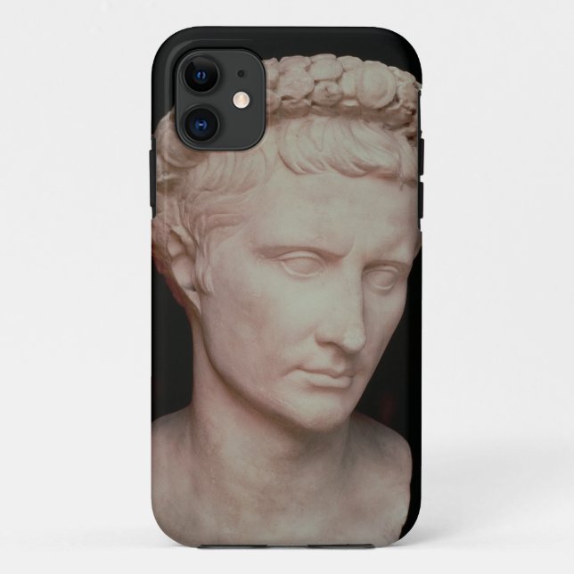 Funda De Case-Mate Para iPhone Cabeza de César Augustus (Reverso)