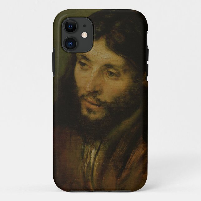 Funda De Case-Mate Para iPhone Cabeza de Cristo, c.1648 (aceite en lona) (Reverso)