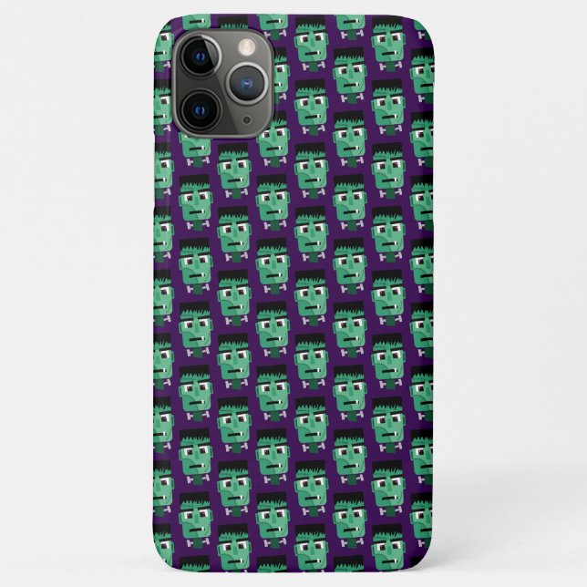 Funda De Case-Mate Para iPhone Cabeza de Frankenstein Monster (Reverso)