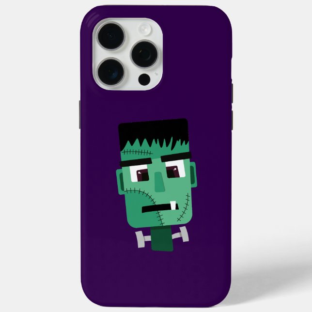 Funda De Case-Mate Para iPhone Cabeza de Frankenstein Monster (Reverso )