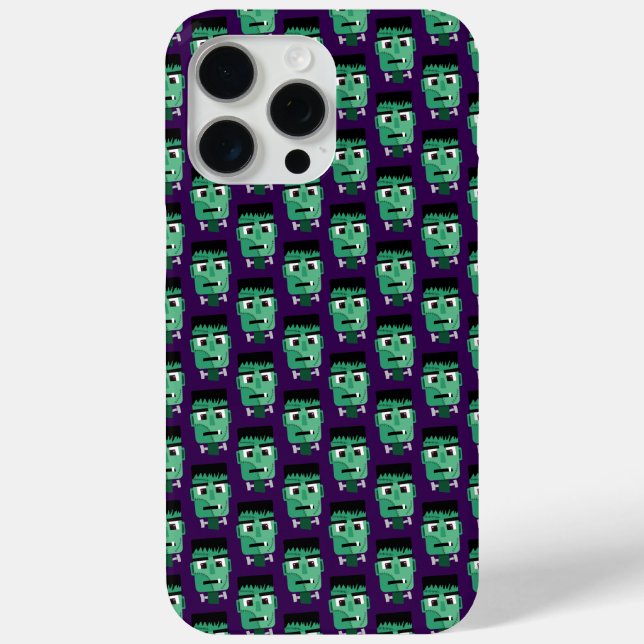 Funda De Case-Mate Para iPhone Cabeza de Frankenstein Monster (Reverso )