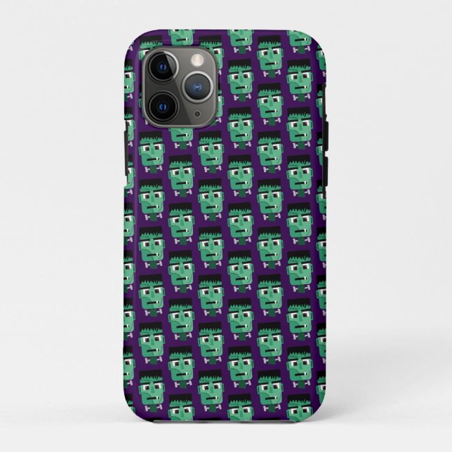 Funda De Case-Mate Para iPhone Cabeza de Frankenstein Monster (Reverso)