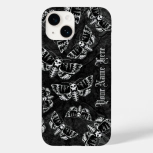 Funda Para iPhone 14 De Case-Mate Cabeza de muerte Gótico personalizada Hawk Moth Gó