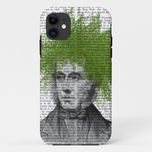 Funda De Case-Mate Para iPhone Cabeza de planta Asparagus Fern (Reverso)