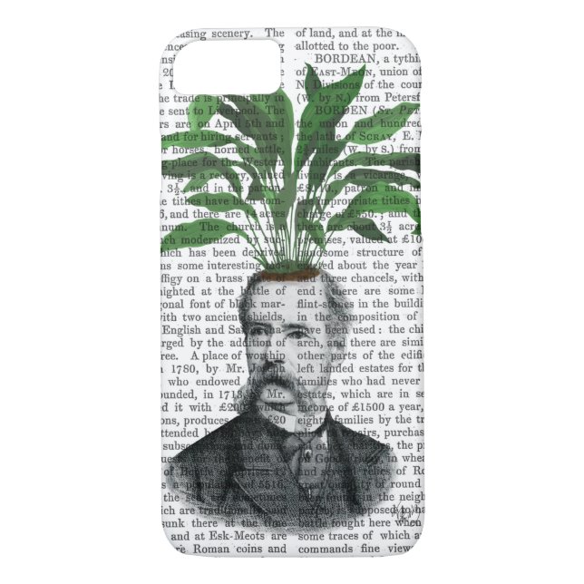 Funda De Case-Mate Para iPhone Cabeza de planta Aspidistra (Reverso)