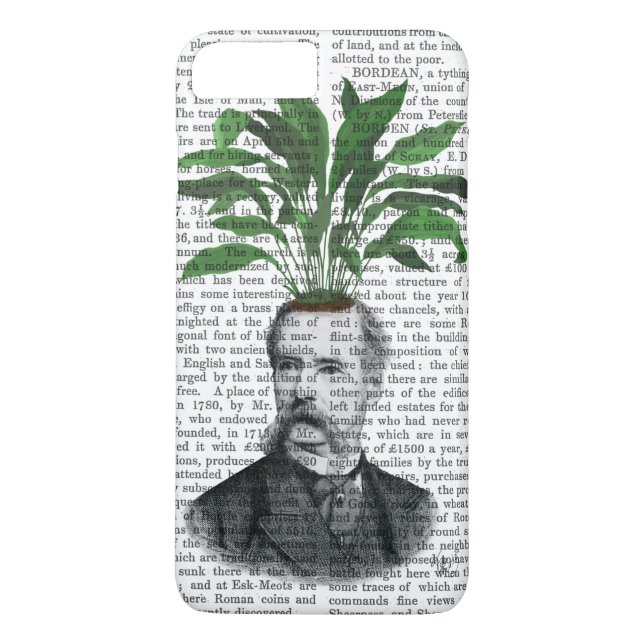 Funda De Case-Mate Para iPhone Cabeza de planta Aspidistra (Reverso)