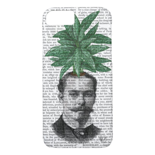Funda De Case-Mate Para iPhone Cabeza de planta evergreen china (Reverso)