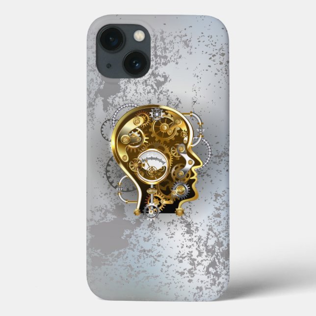 Funda De Case-Mate Para iPhone Cabeza de vapor con manómetro (Reverso)