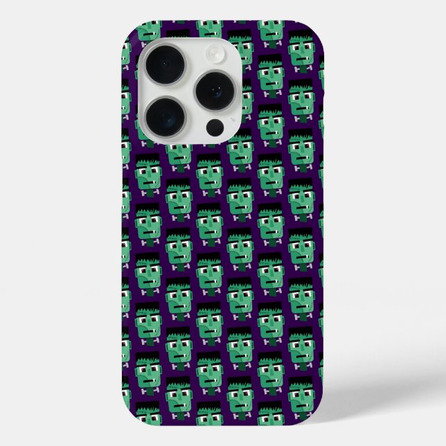 Funda De Case-Mate Para iPhone Cabeza del Monstruo de Frankenstein (Reverso )