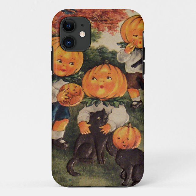 Funda De Case-Mate Para iPhone Cabezas de calabaza (Reverso)