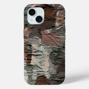 Funda Para iPhone 15 Cabina de montaña de patrón de cargo de cargo de c