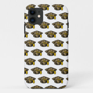 Funda Para iPhone 11 Cabo de graduación Khaki Camo