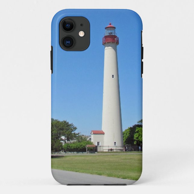 Funda De Case-Mate Para iPhone Cabo May Lightouse (Reverso)