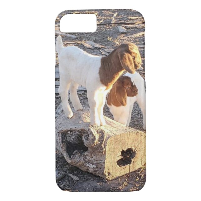 Funda De Case-Mate Para iPhone Cabras bebé, (Reverso)
