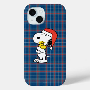 Funda Para iPhone 15 Cacahuetes   Abrazos de vacaciones Snoopy & Woodst