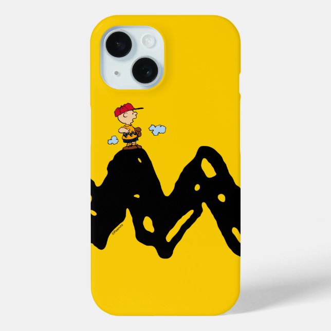 Funda De Case-Mate Para iPhone Cacahuetes | Béisbol Charlie Brown (Reverso )