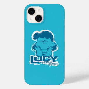 Funda Para iPhone 14 De Case-Mate Cacahuetes   Lucy ¿Quién dice que soy cangrejo?