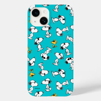 Funda Para iPhone 14 De Case-Mate Cacahuetes | Patrón Snoopy & Gafas de sol