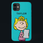 Funda Para iPhone 11 Cacahuetes | Sally<br><div class="desc">Sally es la querida hermana menor de Charlie Brown. Echa un vistazo a este bonito diseño de maní que presenta a Sally posiblemente dando un informe de libro.</div>