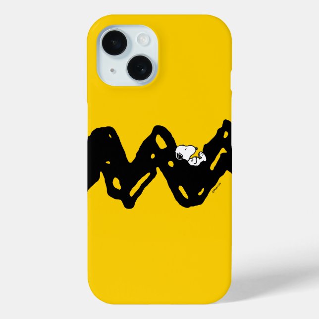 Funda De Case-Mate Para iPhone Cacahuetes | Snoopy Nap (Reverso )