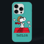 Funda Para iPhone 15 Pro Cacahuetes | Snoopy the Flying Ace<br><div class="desc">Este lindo diseño de cacahuetes presenta a Snoopy como la lectura del as volador de la Primera Guerra Mundial para enfrentarse al Barón Rojo de Alemania.</div>