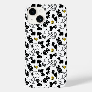 Funda Para iPhone 14 De Case-Mate Cacahuetes   Snoopy & Woodstock Shadow Pattern
