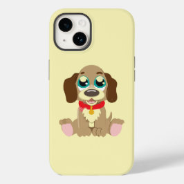 Funda Para iPhone 14 De Case-Mate Cachorro Adorable Con Ojos Hermosos
