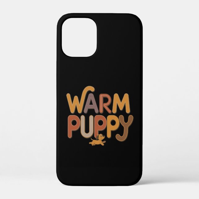Funda De Case-Mate Para iPhone cachorro caliente (Reverso )