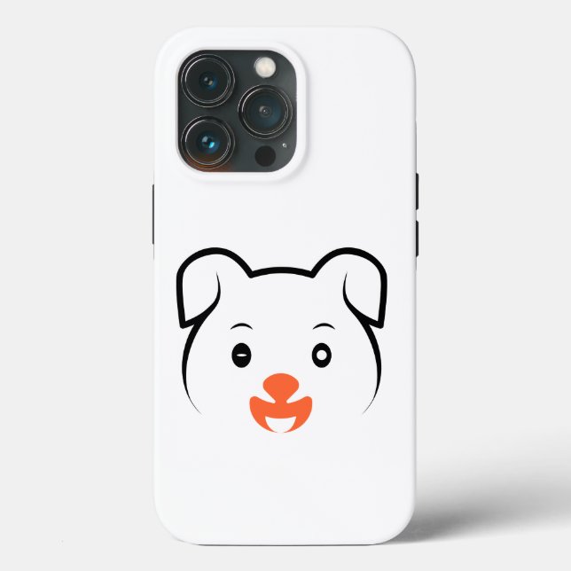 Funda De Case-Mate Para iPhone Cachorro de cachorros (Reverso )