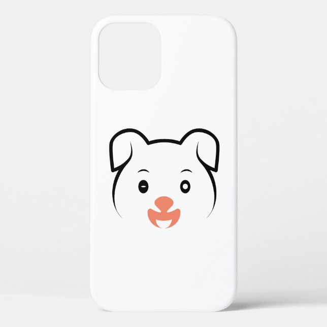 Funda De Case-Mate Para iPhone Cachorro de cachorros (Reverso )