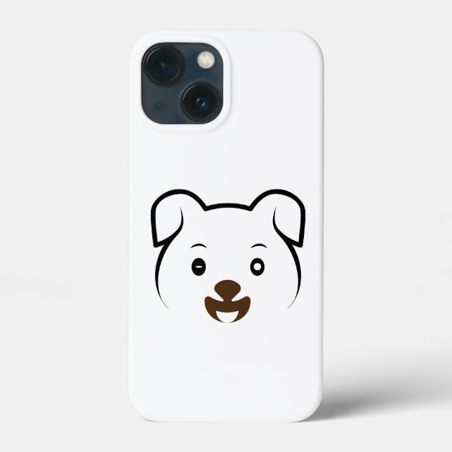 Funda De Case-Mate Para iPhone Cachorro de cachorros (Reverso )