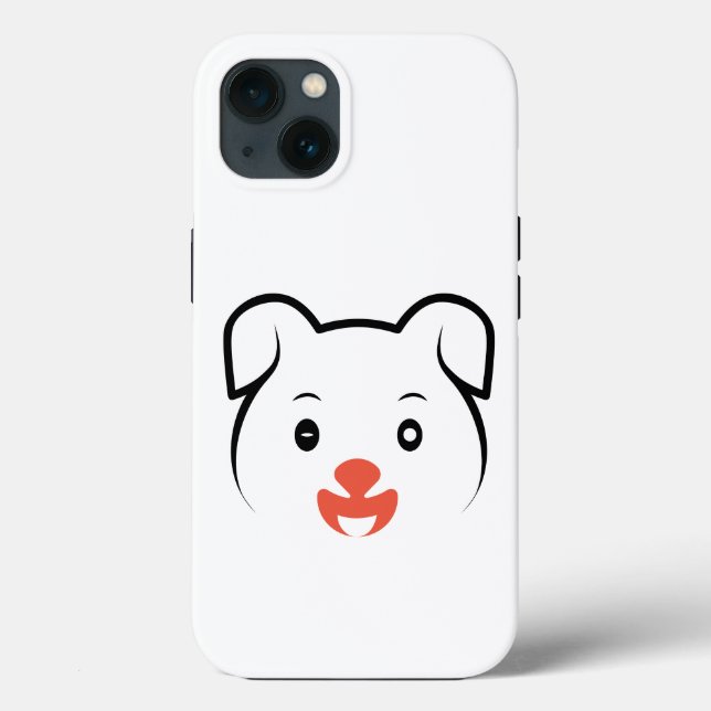 Funda De Case-Mate Para iPhone Cachorro de cachorros (Reverso )