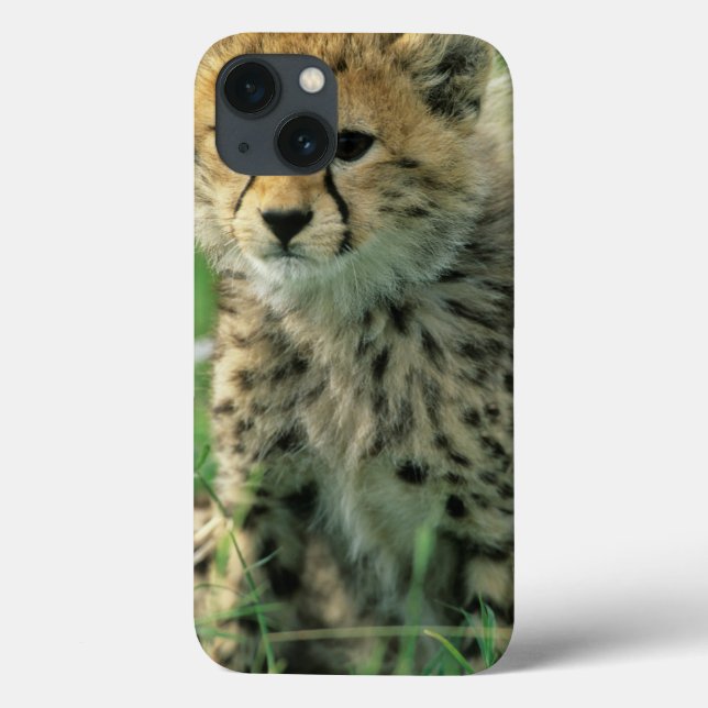 Funda De Case-Mate Para iPhone Cachorro de Guepardo Borroso (Reverso)
