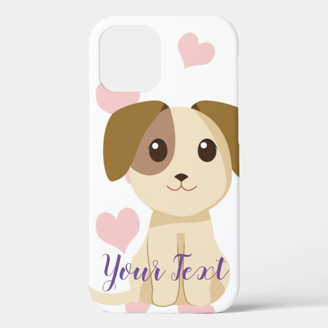 Funda De Case-Mate Para iPhone Cachorro dulce (Reverso )