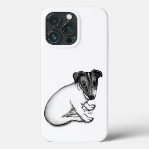 Funda Para iPhone 13 Pro cachorro Jack Russell de 10 semanas de edad