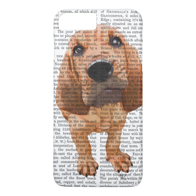 Funda De Case-Mate Para iPhone Cachorro sangriento (Reverso)