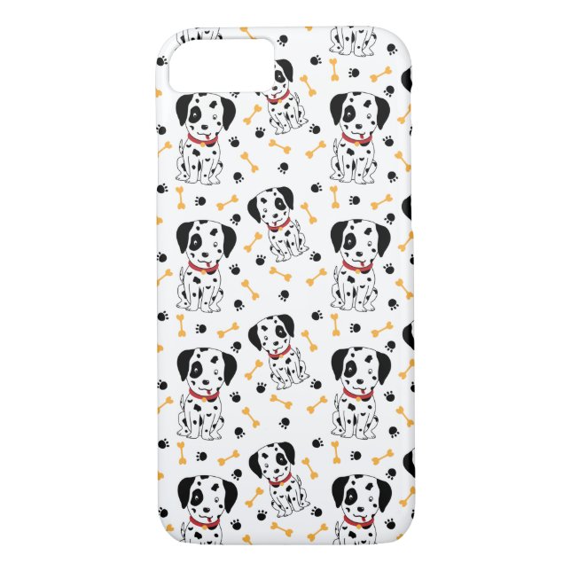 Funda De Case-Mate Para iPhone Cachorros de Dalmacia (Reverso)