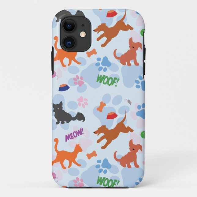 Funda De Case-Mate Para iPhone Cachorros y gatitos (Reverso)