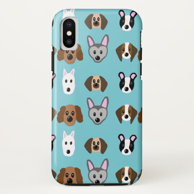 Funda De Case-Mate Para iPhone Cachorros y más (Reverso)