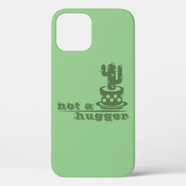 Funda De Case-Mate Para iPhone Cacti No es gracioso decir (Reverso )