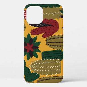 Funda Para iPhone 12 Cacti y Suculentos: Vintage