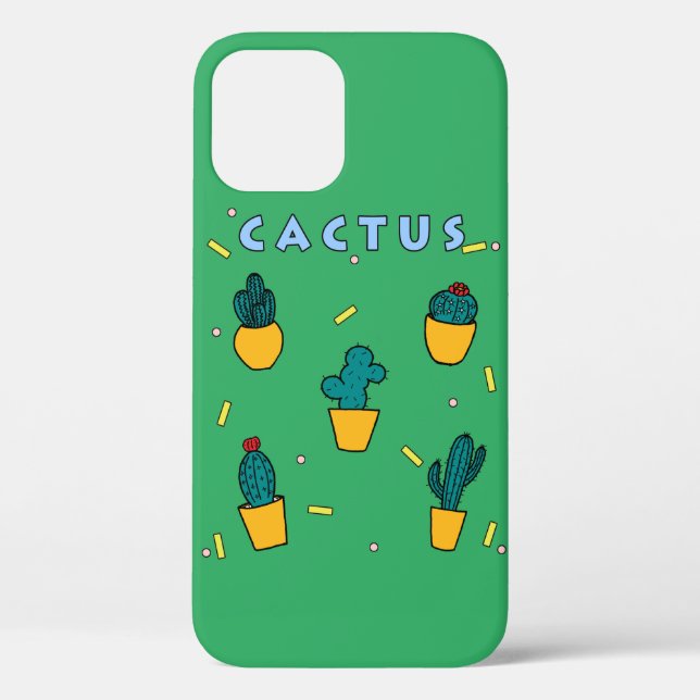 Funda De Case-Mate Para iPhone Cactus (Reverso )